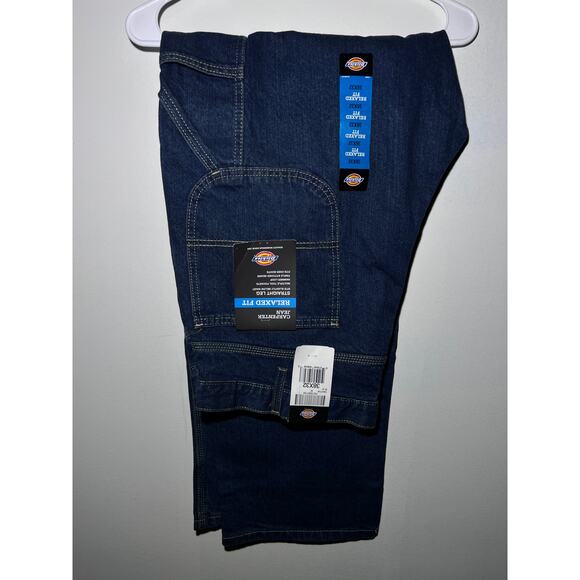 Dickies Relaxed-Fit Carpenter Denim Jeans for Men - 38x32 - Picture 6 of 11